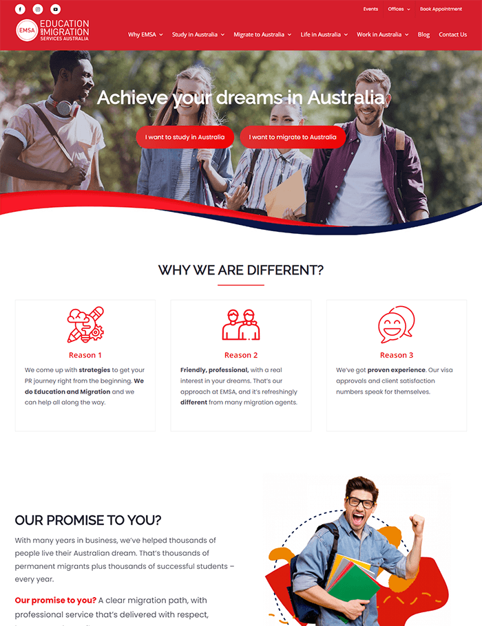 Education Website & LMS