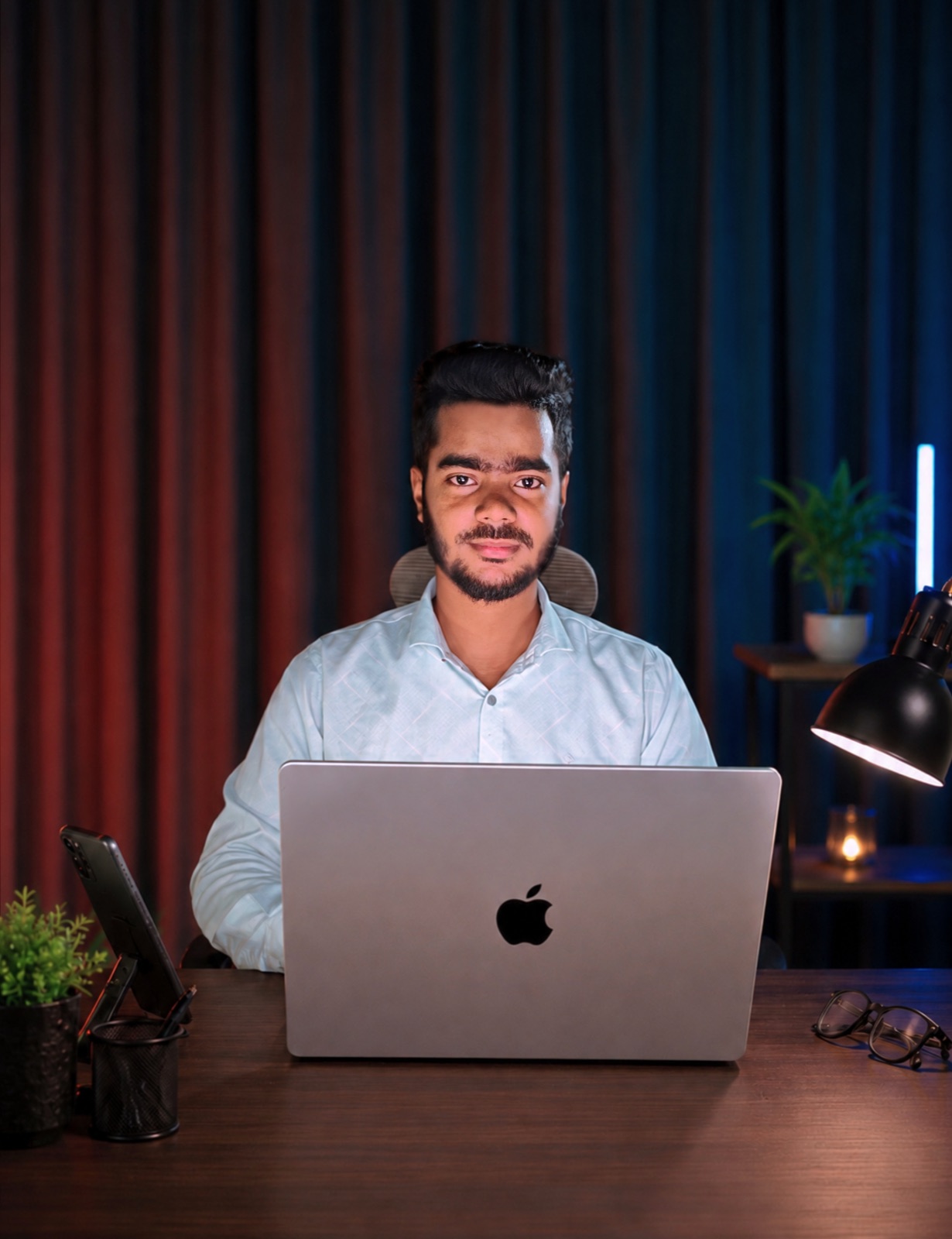 Wp Hridoy Khan | Full-Stack Web Developer & WordPress Expert in Bangladesh Wp Hridoy Khan — Full-Stack Web Developer, WordPress Expert & MERN Stack Developer from Bangladesh working on a MacBook